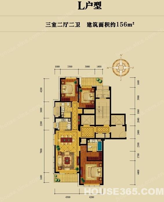 【绿城新华园户型图_杭州绿城新华园户型图】_365二手房网