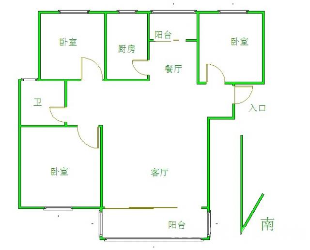 明发城市广场 纬三路隧道口 轻轨沿线 超低价102万 全明户型
