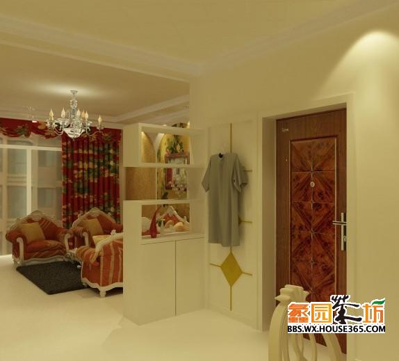 快来围观~~进门鞋柜装修效果图